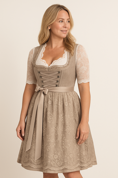 Kimberly - Lace Dirndl Dress