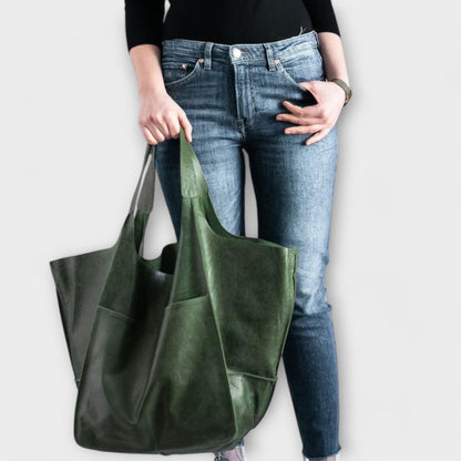Stella - Vegan Leather Tote Bag