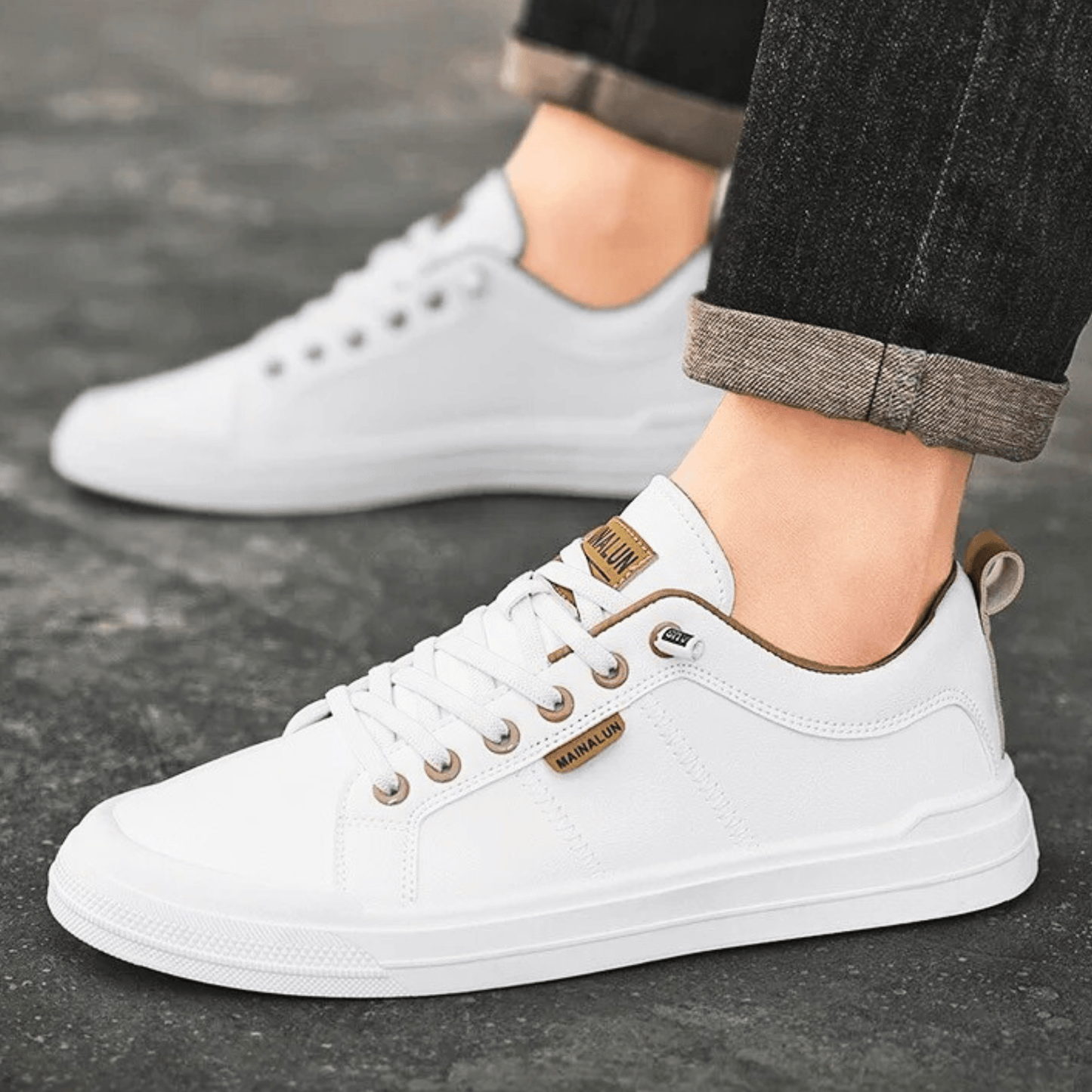 Regent Leather Trainers