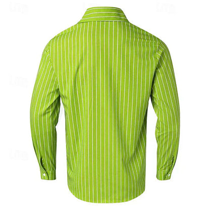 Luke - Chemise rayée à boutons